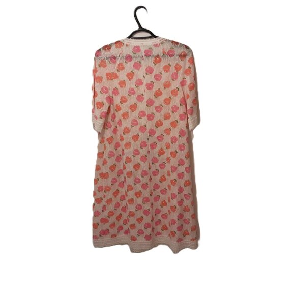 Vintage 1980s Swiss Hanro Lace Nightgown: Floral Romantic Slip - Size 44 - Picture 3 of 6